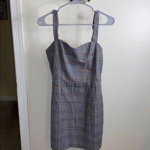 Plaid school girl dress
